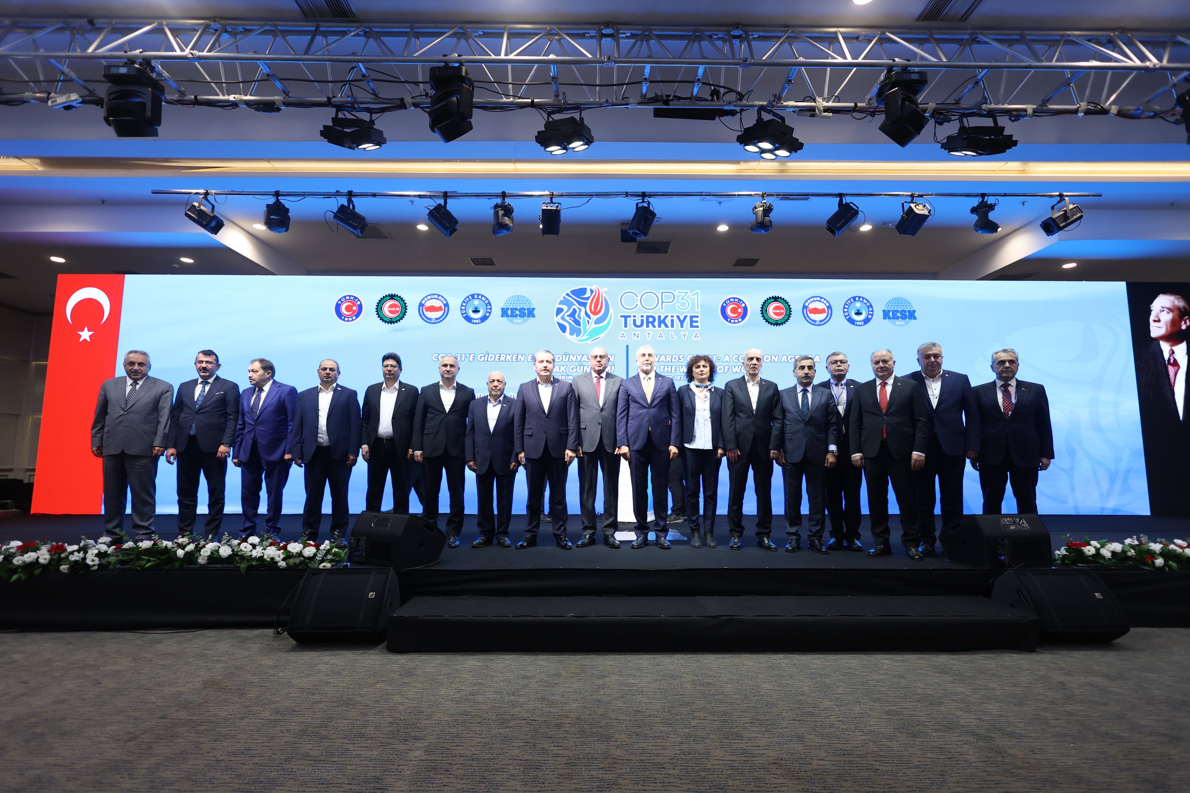 COP31 &Ouml;NCESİNDE &Ccedil;ALIŞANLARIN TALEPLERİ VE BEKLENTİLERİ MASAYA YATIRILDI
