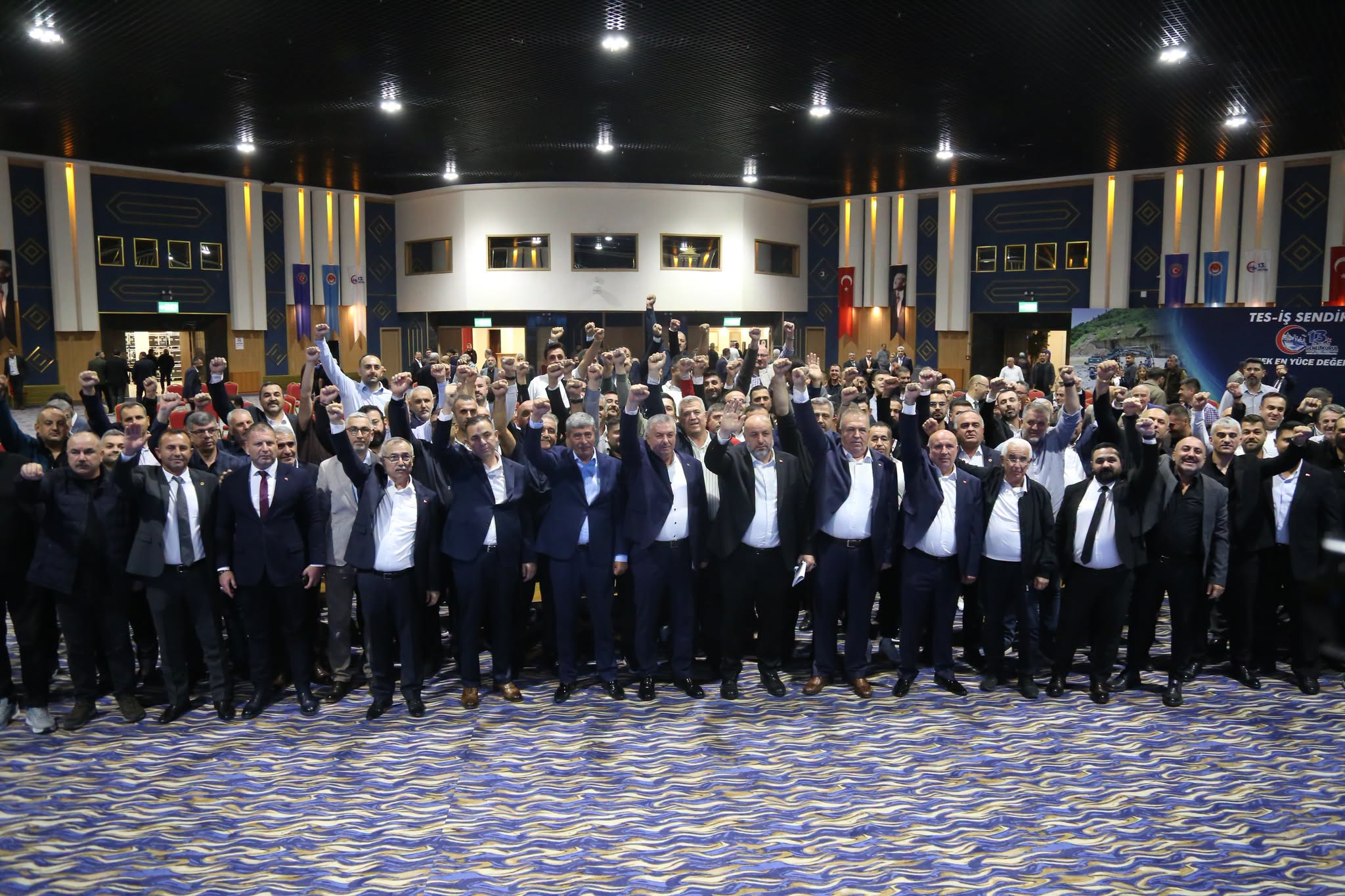 &ldquo;İRFAN KABALOĞLU YENİDEN GENEL BAŞKAN&rdquo; TES-İŞ 13. OLAĞAN GENEL KURULU GER&Ccedil;EKLEŞTİRİLDİ