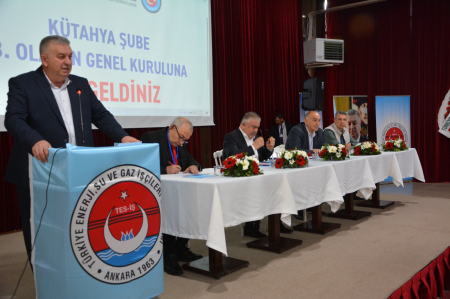 K&Uuml;TAHYA ŞUBEMİZİN 13. OLAĞAN GENEL KURULU YAPILDI