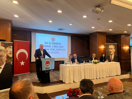 İSTANBUL 3 NO'LU ŞUBEMİZİN 9. OLAĞAN GENEL KURULU YAPILDI