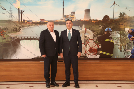 E&Uuml;AŞ Genel M&uuml;d&uuml;r&uuml; Zafer BENLİ Sendikamızı Ziyaret Etti