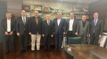 TES-İŞ HEYETİNDEN ÖZDEMİR'e ZİYARET