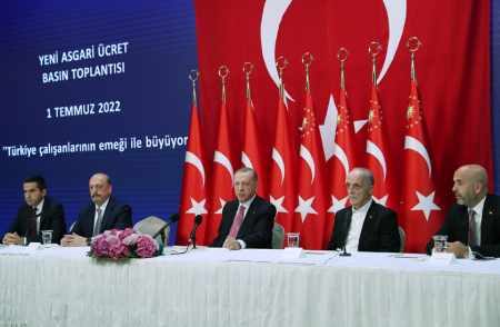 1 TEMMUZ İTİBARIYLA YENİ ASGARİ ÜCRET NET 5.500 TL