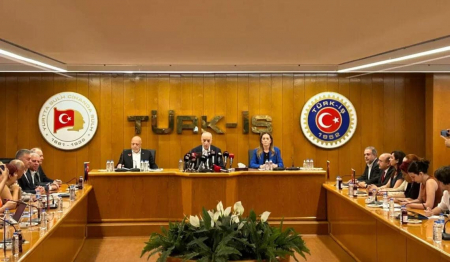 TÜRK-İŞ, HAK-İŞ VE DİSK’TEN ORTAK BASIN AÇIKLAMASI